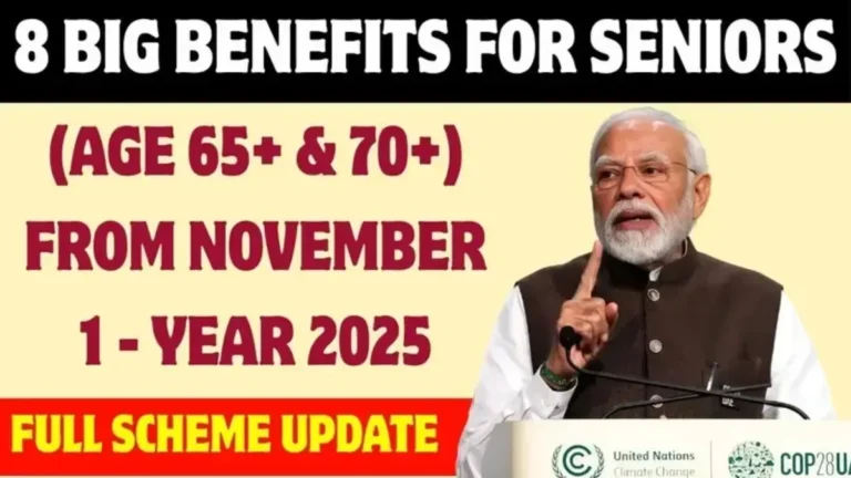 Senior Citizens Scheme 2025, senior citizen benefits 2025, government schemes for elderly, 65 plus senior citizens benefits, 70 plus senior citizen scheme, retirement benefits india 2025, elderly financial security scheme, senior citizens welfare program, latest government schemes 2025, pension and savings schemes for seniors,